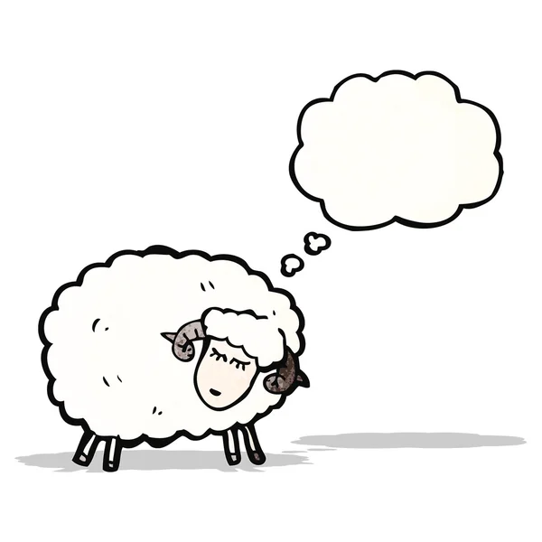 Bande dessinée moutons — Image vectorielle