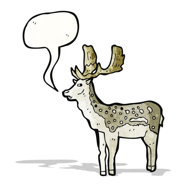 Cerf de dessin animé — Image vectorielle