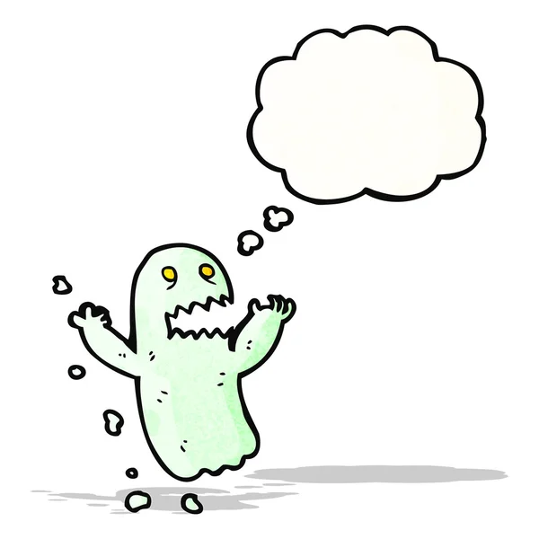 Fantasma de dibujos animados — Vector de stock