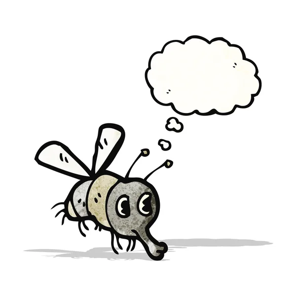 Mosca de dibujos animados — Vector de stock