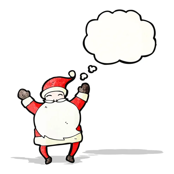 Kreslený happy santa — Stockový vektor
