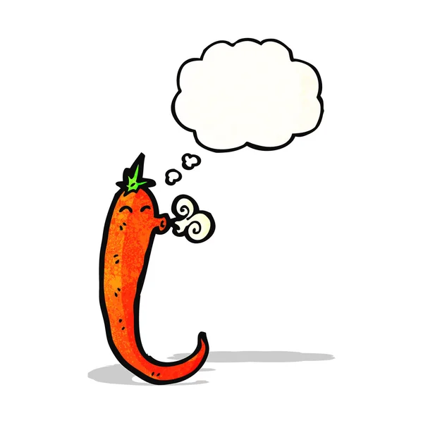 Chili pepper cartoon — Stock Vector