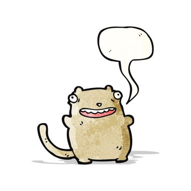 şişman karikatür kedi