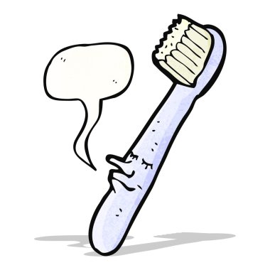 karikatür diş fırçası