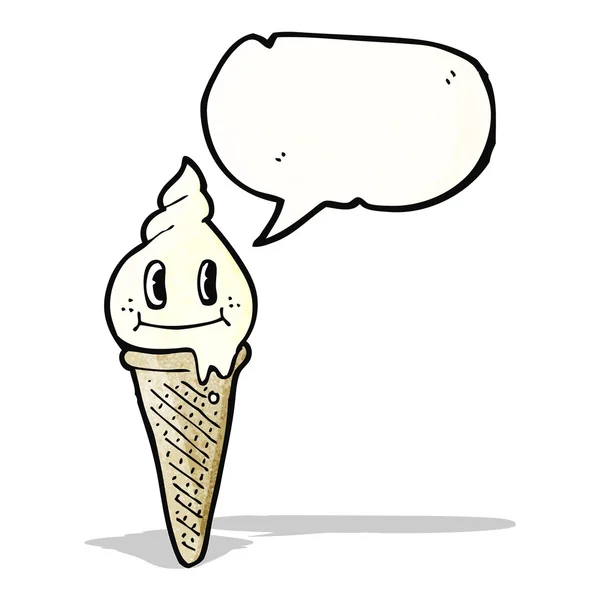 冰淇淋卡通人物 — 图库矢量图片