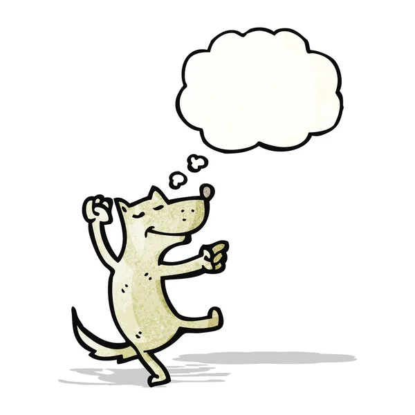 Cartoon dansende hond — Stockvector