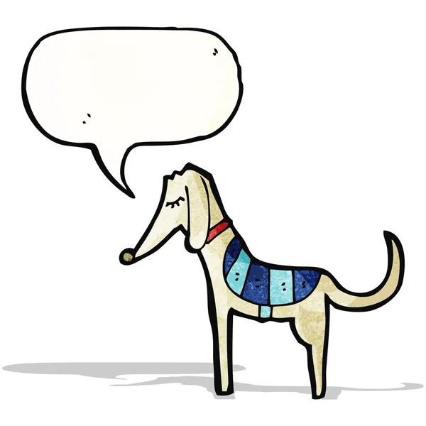 Cartoon greyhound — Stock vektor