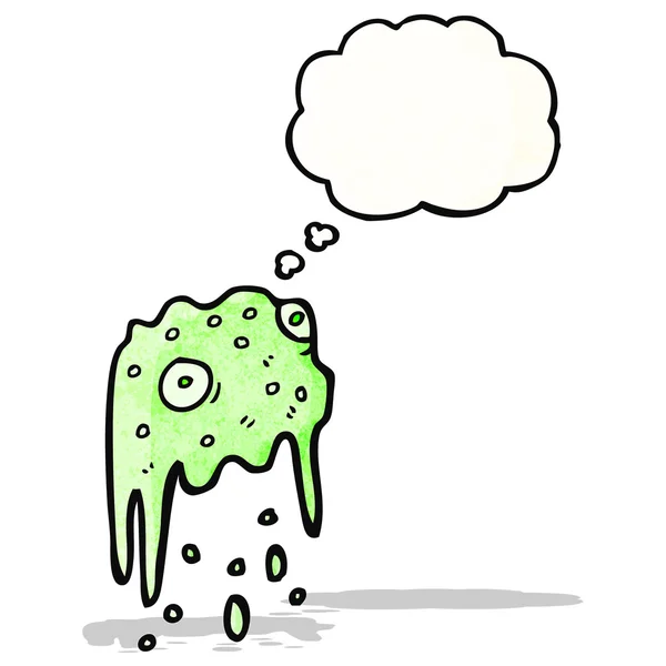 Cartoon slime monster — Stock Vector