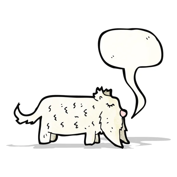 スコッティ犬漫画 — ストックベクタ