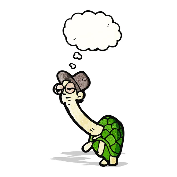 Cartoon tortoise man — Stock Vector