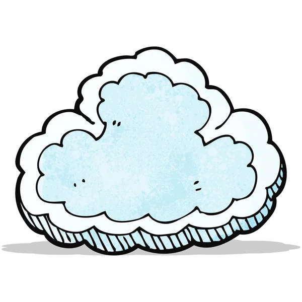 Símbolo de nube de dibujos animados — Vector de stock