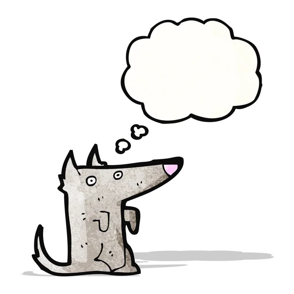 Cartoon lupo cucciolo — Vettoriale Stock