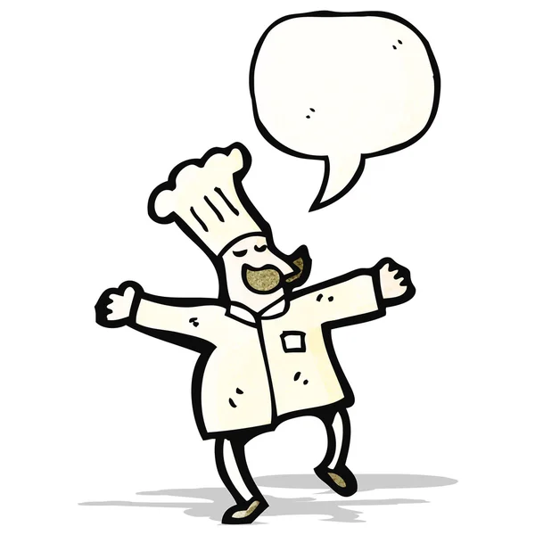 Dessin animé boulanger — Image vectorielle