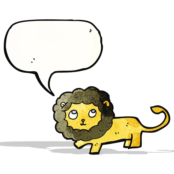 Kreskówka lew — Wektor stockowy