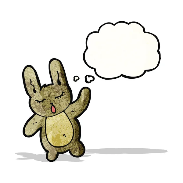 Tecknad kanin — Stock vektor