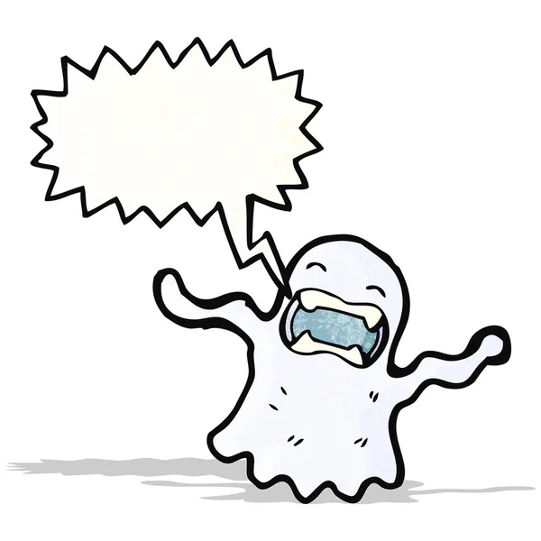 Fantasma de dibujos animados — Vector de stock