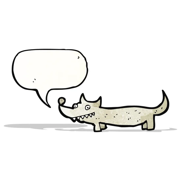 小さな犬の漫画 — ストックベクタ