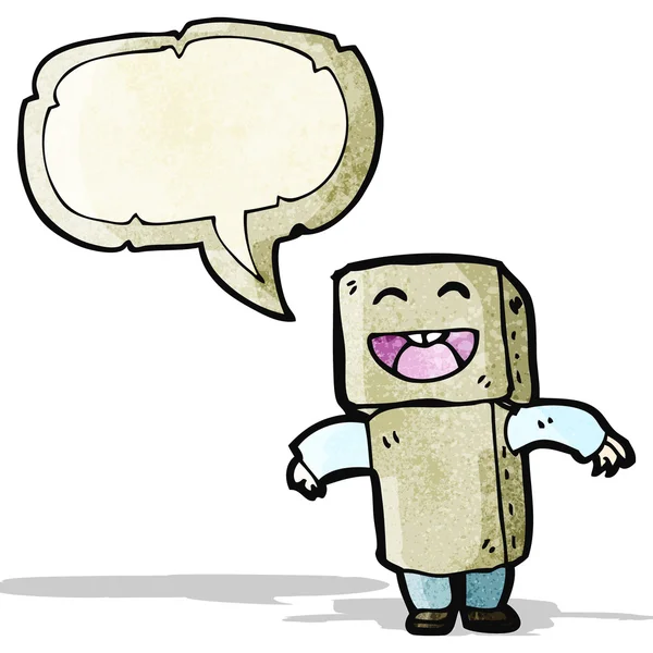 Cartoon cardboard box — Stock Vector © clairev 3040547