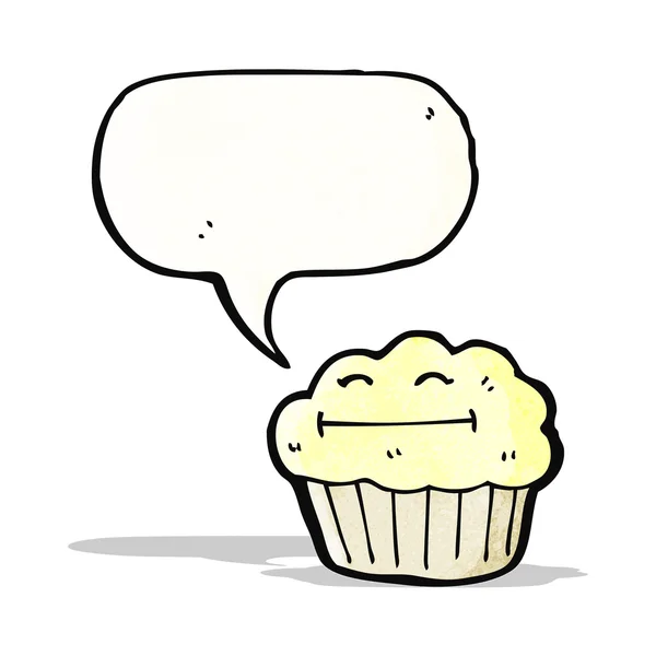 Cartoon-Cupcake — Stockvektor