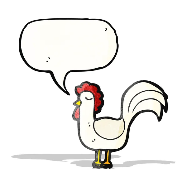 Poulet à dessin animé — Image vectorielle