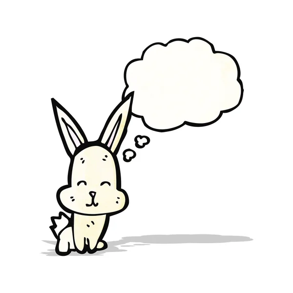 Pequeño conejo de dibujos animados — Archivo Imágenes Vectoriales