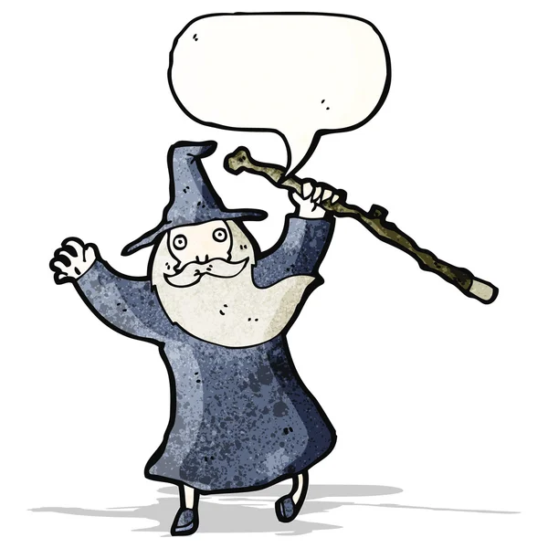 Cartoon wizard — Stockvector
