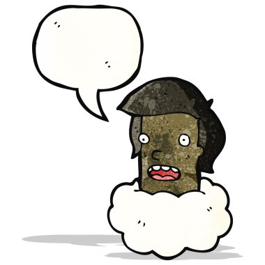 baş bulutlar karikatür