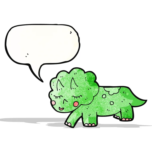 Cartoon dinosaur — Stock Vector