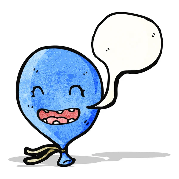 Cartoon ballon met spraakbel — Stockvector
