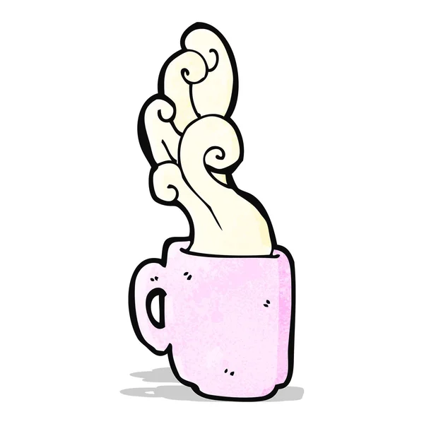 Karikatur-Kaffeetasse — Stockvektor