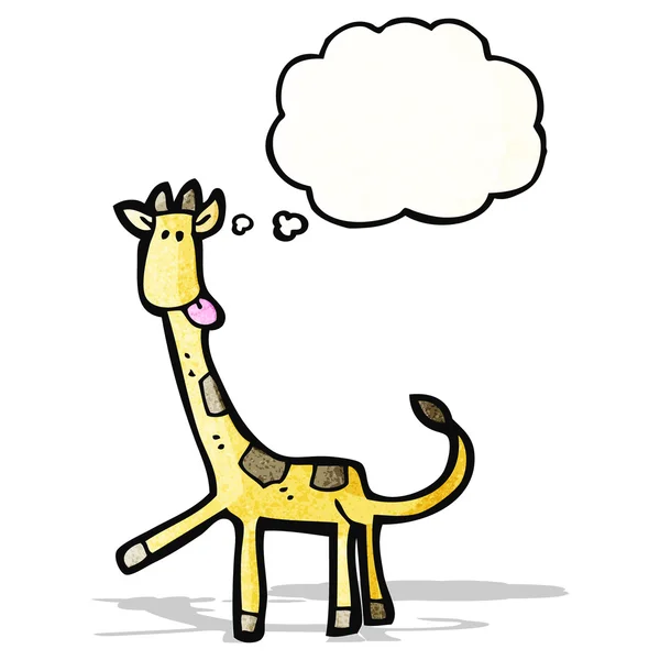 Giraffa del fumetto — Vettoriale Stock