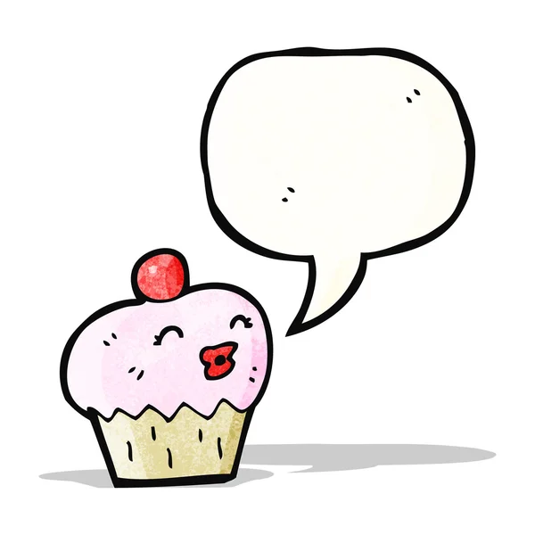 Cartoon muffin — Stockvector