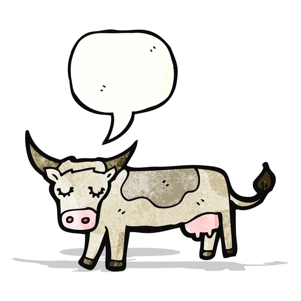 Cartoon cow — Stock Vector