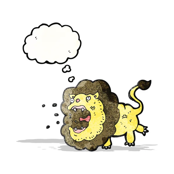 Lion de bande dessinée — Image vectorielle