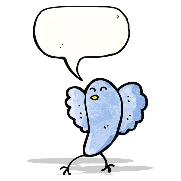 Kreskówka bluebird — Wektor stockowy
