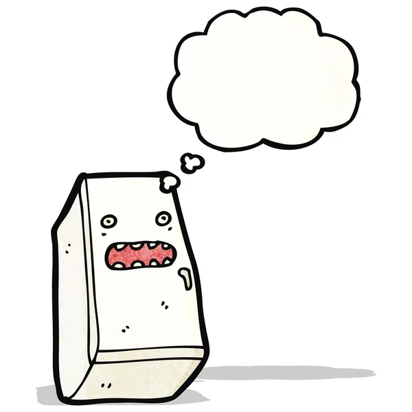 Karikatür buzdolabı — Stok Vektör