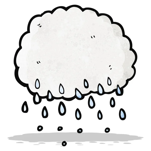 Cartoon raincloud — Stock vektor