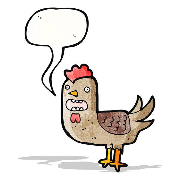 Cartoon chicken — Stock Vector