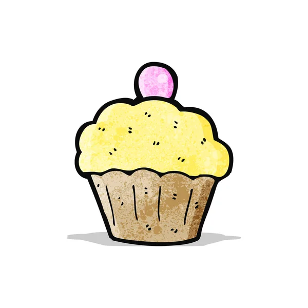 Cupcake cartone animato — Vettoriale Stock