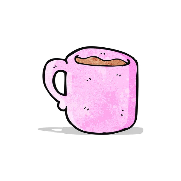 Tasse de dessin animé — Image vectorielle