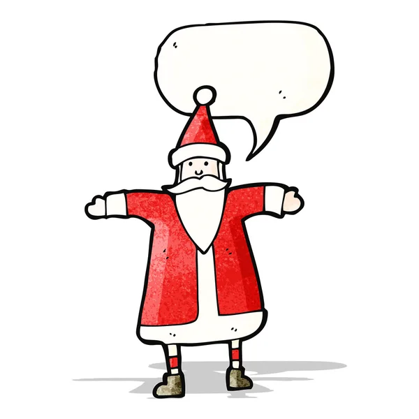 Dibujos animados Santa Claus — Vector de stock