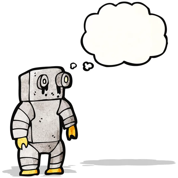 Robot de dibujos animados — Vector de stock