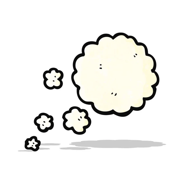 Nubes elemento de diseño de dibujos animados — Vector de stock