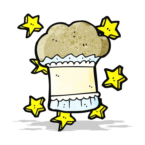 Muffin dessin animé — Image vectorielle