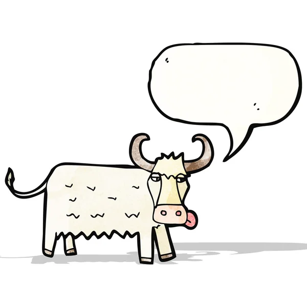 Cartoon yak — Stock vektor