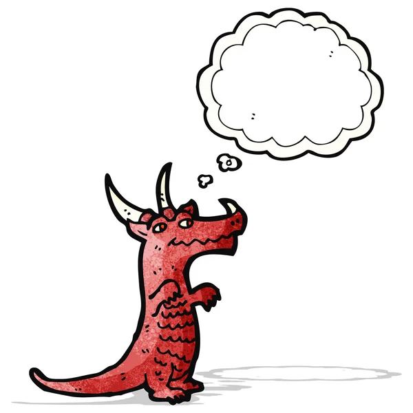 Cartoon welsh dragon — Stockvector