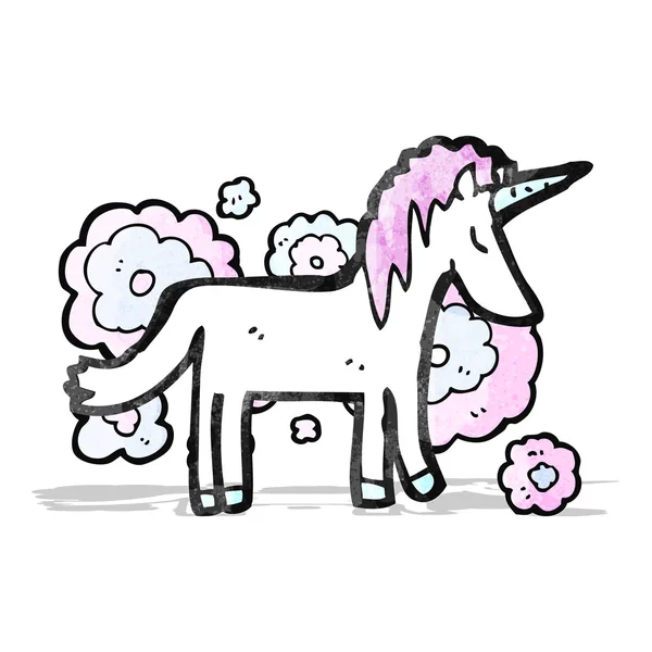 Unicornio de dibujos animados — Vector de stock