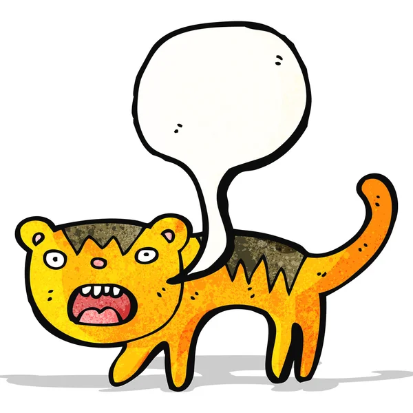 Tigre de bande dessinée — Image vectorielle