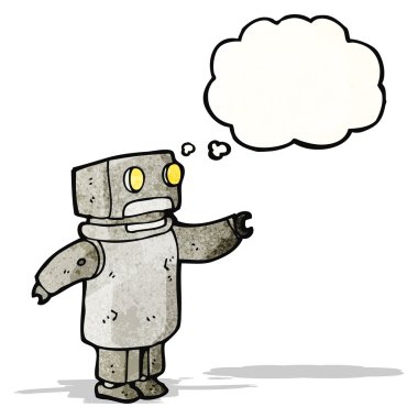 Çizgi film robotu