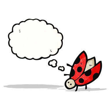 karikatür uğur böceği